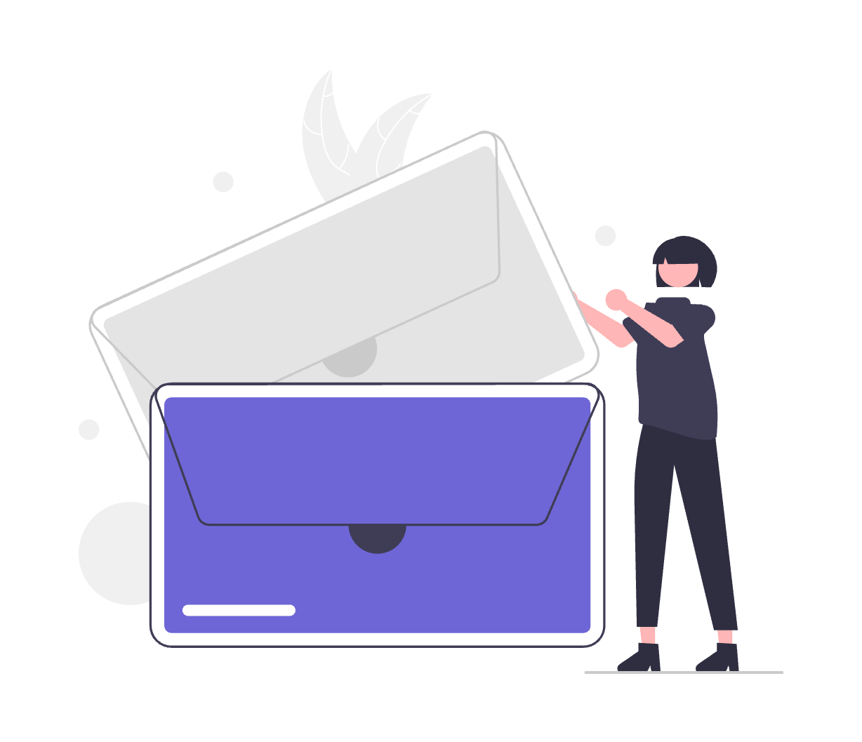 Contact illustration